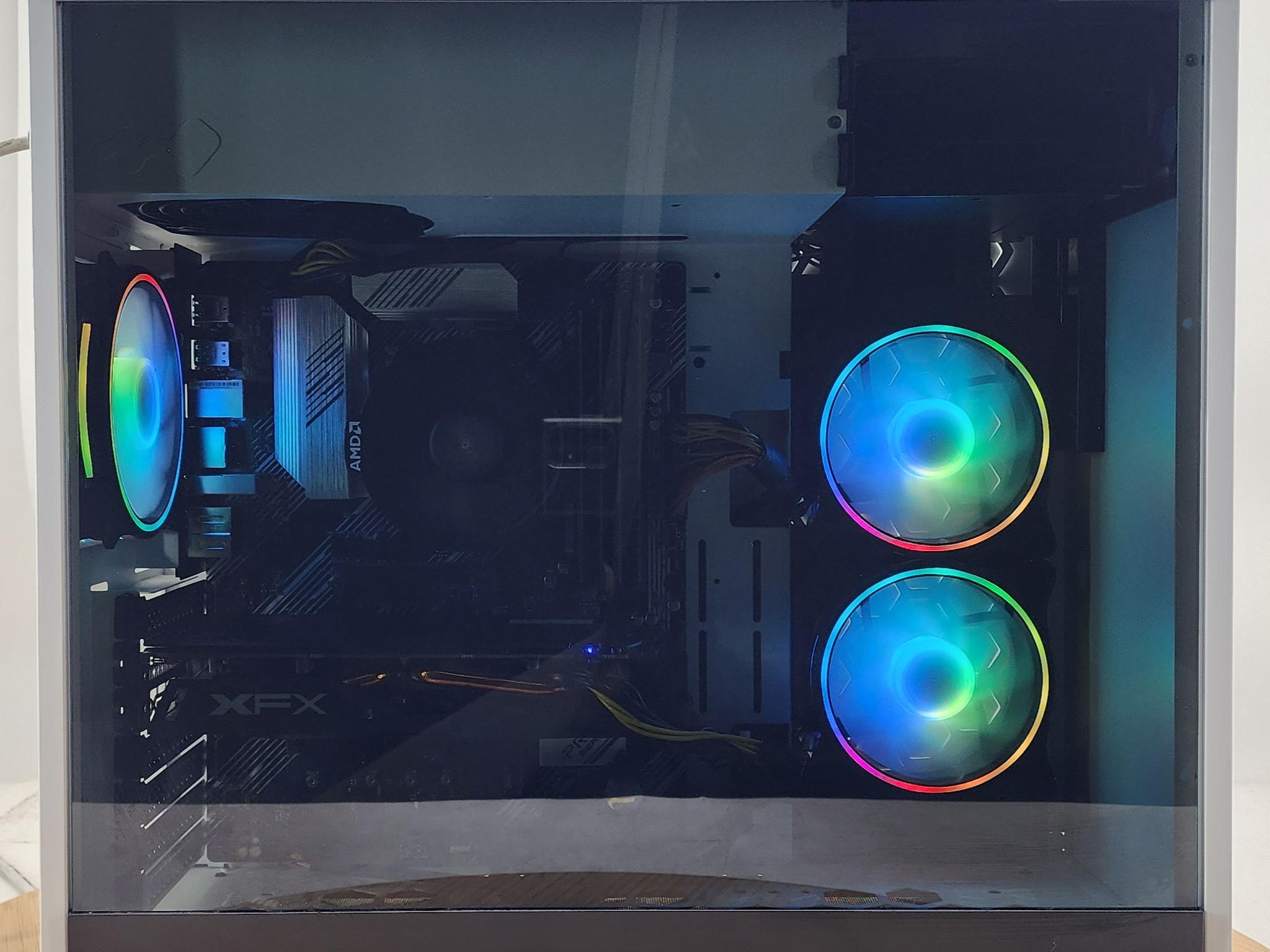 Gaming PC Ryzen 5 3600 16GB RAM 256GB SSD + 500GB HDD RX 570 8GB