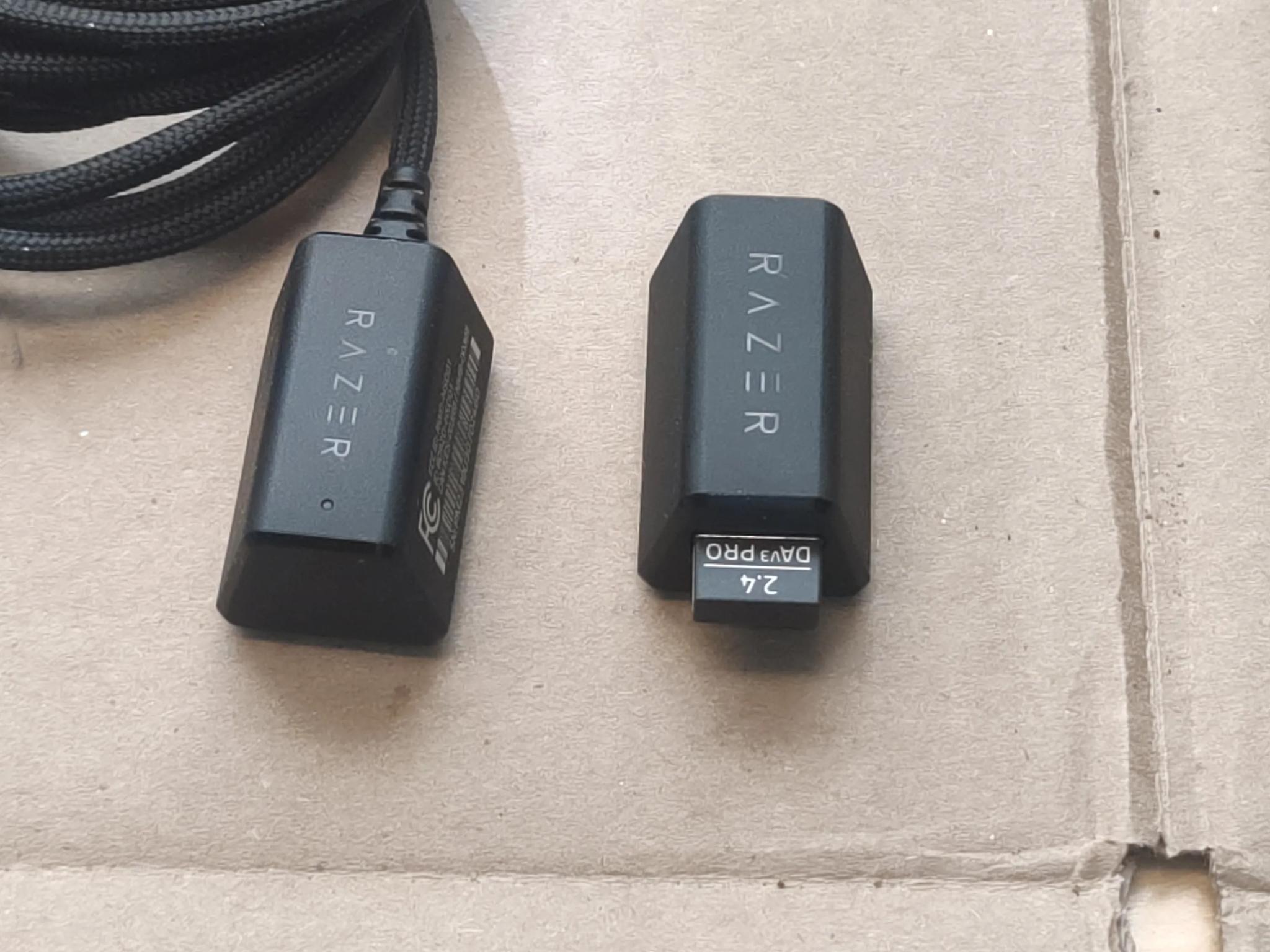 Razer DeathAdder V3 Pro with Hyperpolling 8K Dongle with Razer