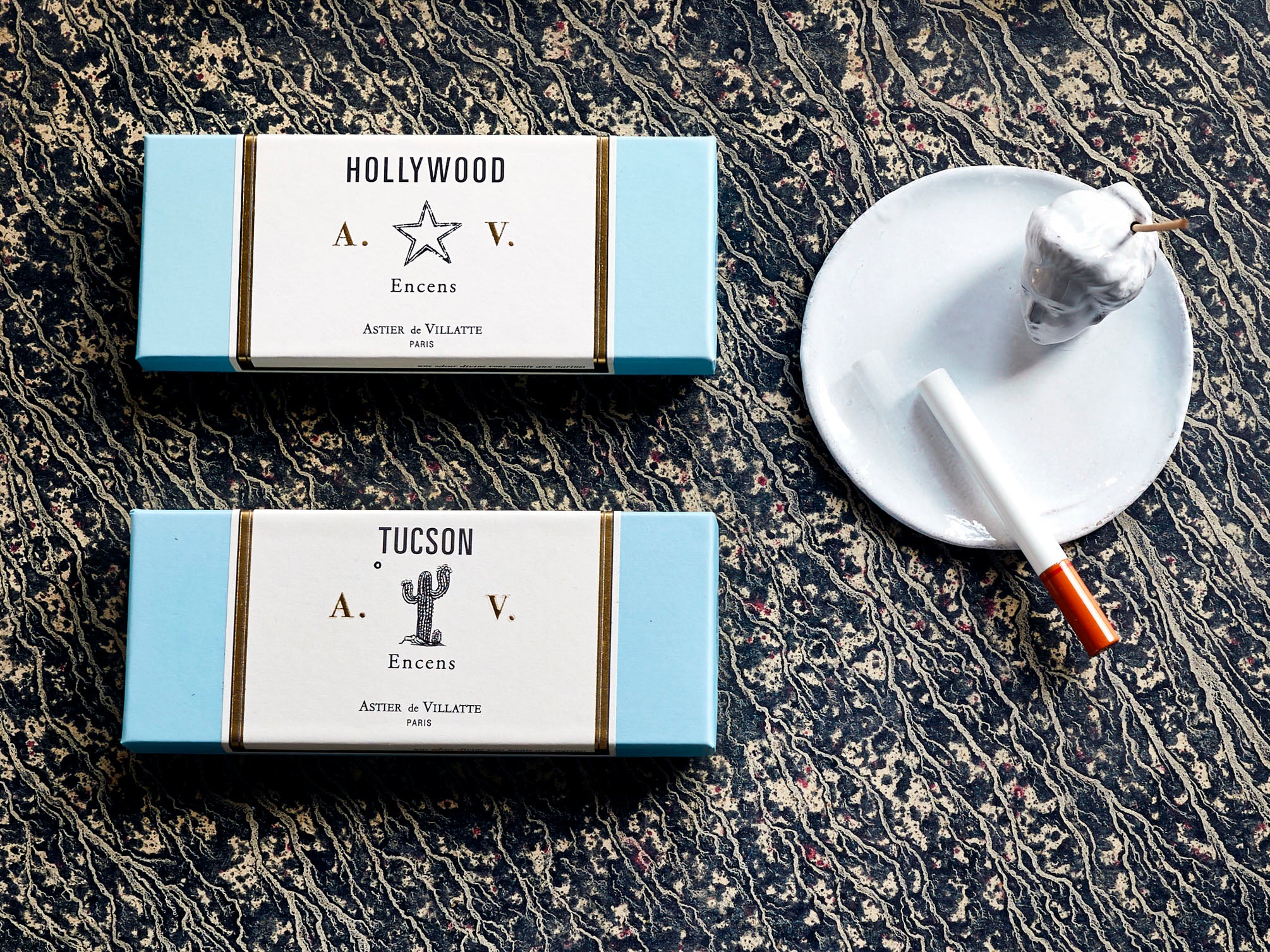 Astier de Villatte Antoinette Incense Burner | Jayson Home