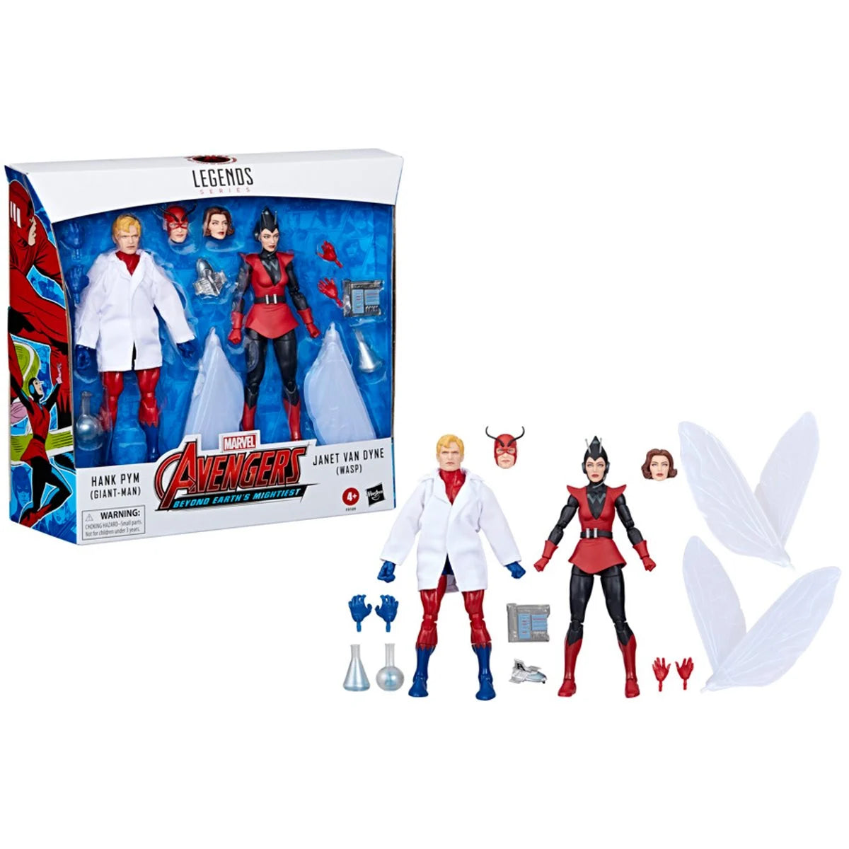 Giant-Man Marvel Legends 6-Inch Action Figure Two-Pack – Jay's