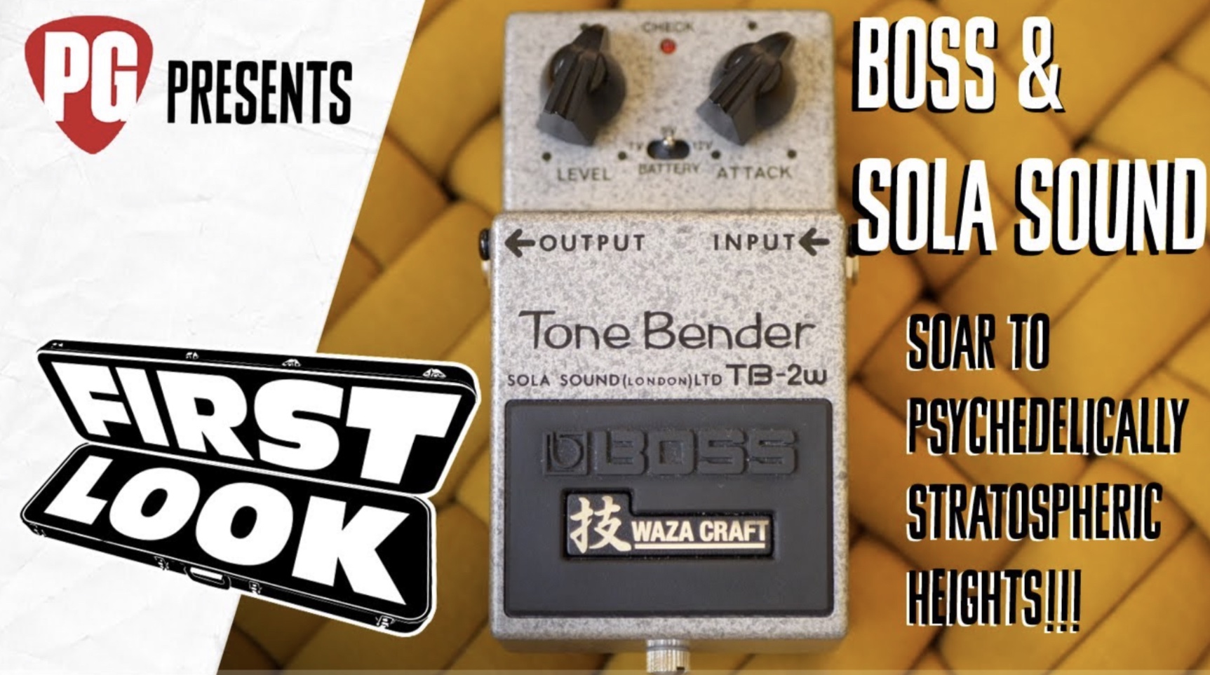 BOSS TB-2W ToneBender クローンはWazato Craft TondemoBender TB/-2W