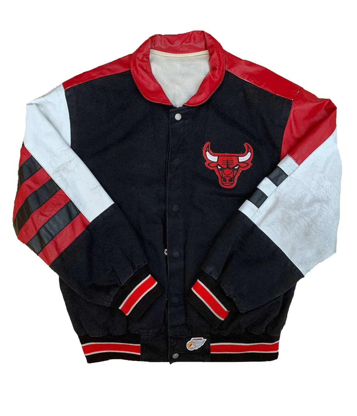 Vintage 90's Jeff Hamilton Chicago Bulls Jacket - Jacket Makers
