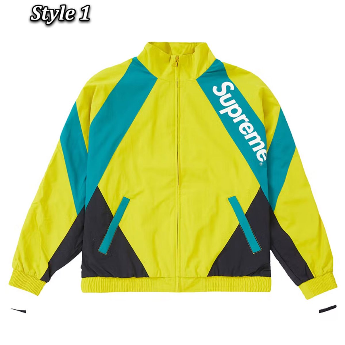 Full-Zip Supreme Paneled Track Jacket - Jackets Masters