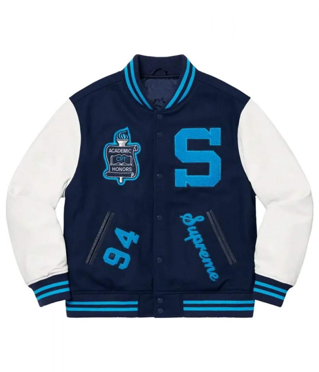 Supreme Team Varsity Jacket | Men's 94 2019 Letterman Jacket