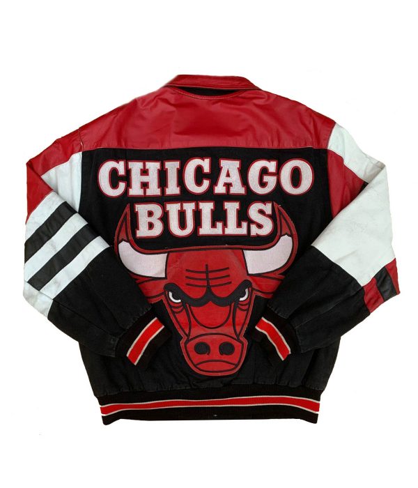 90's Jeff Hamilton Chicago Bulls Jacket - Jackets Masters