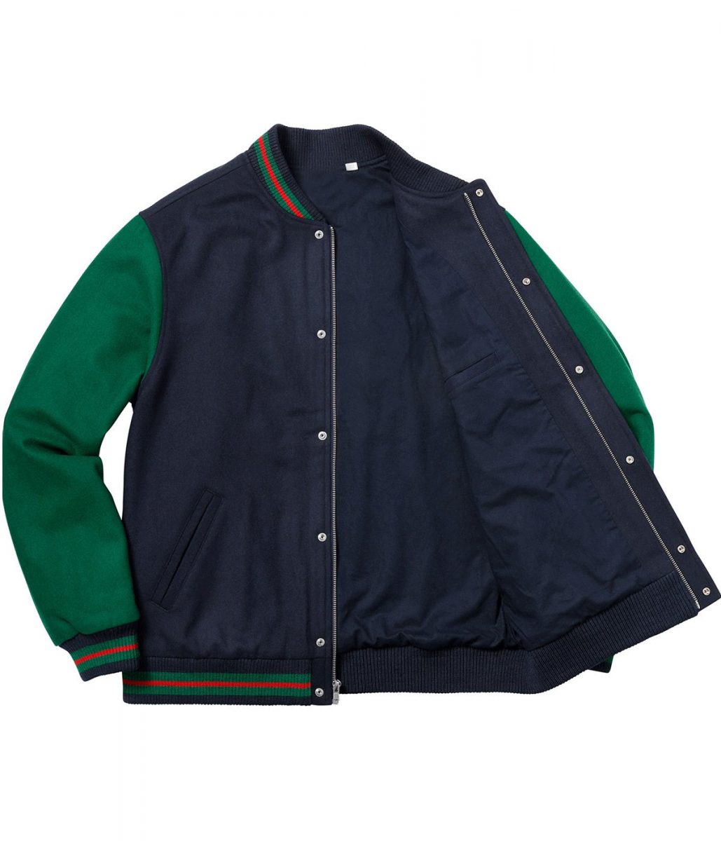 Wool Lacoste Supreme Varsity Jacket - Jackets Masters
