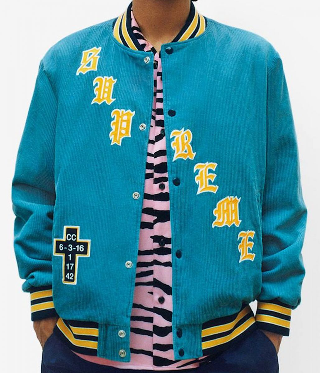 Bomber Supreme Old English Corduroy Jacket - Jackets Masters