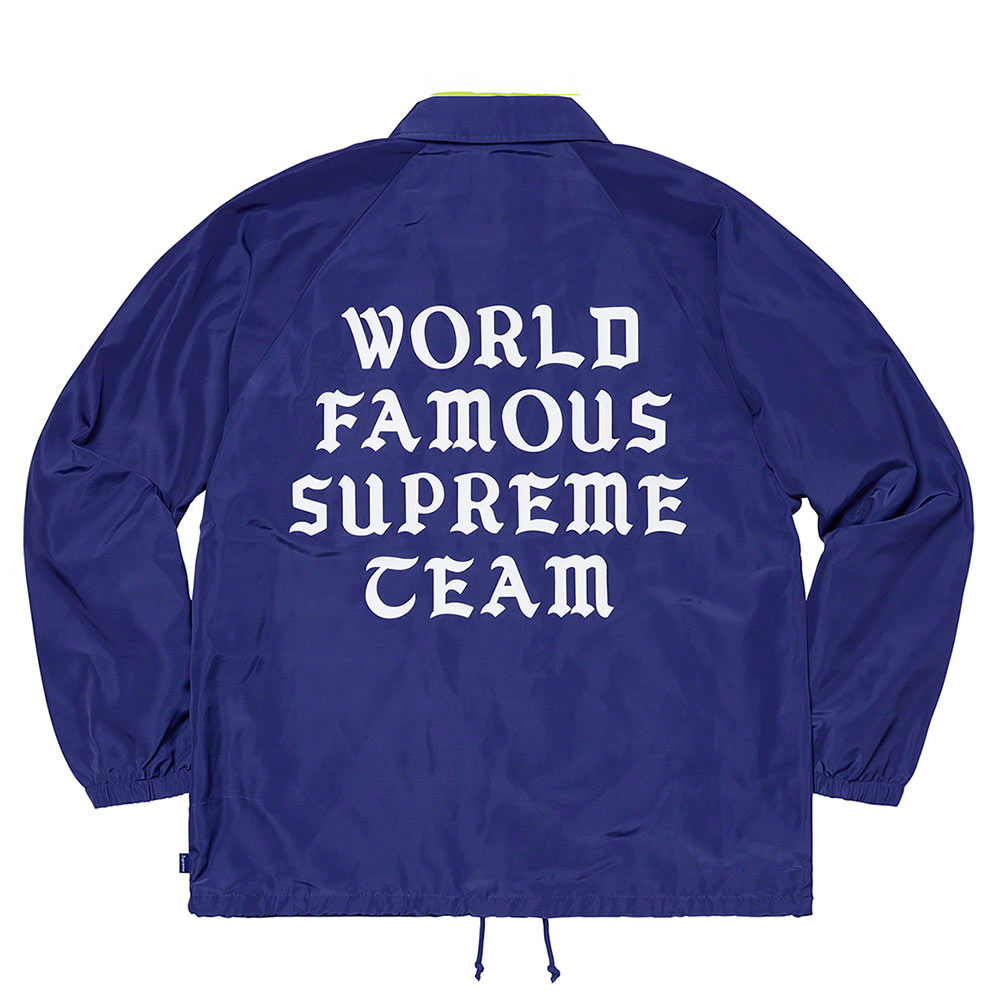 Coaches Full-Snap World Famous Supreme Team Jacket