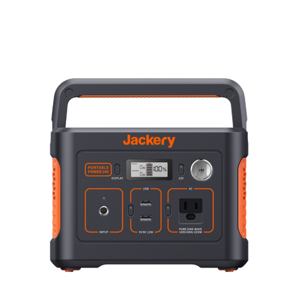 Jackery ポータブル電源 240｜容量240Wh・軽量コンパクト・高品質