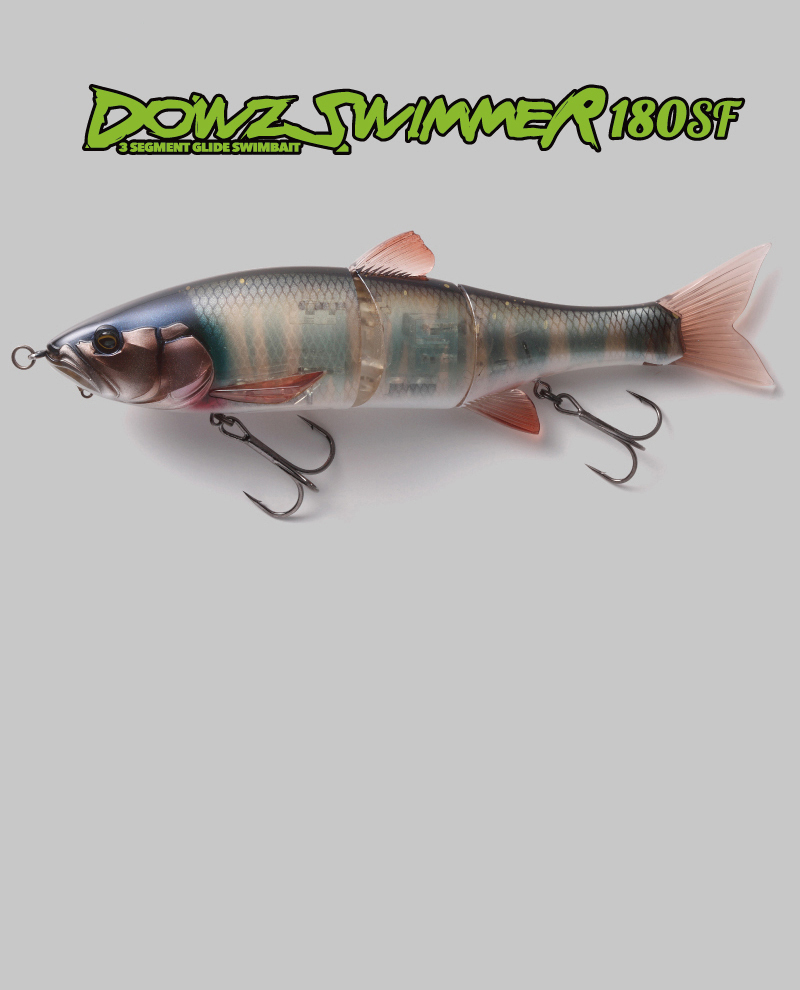 DOWZ SWIMMER 180SF / ダウズスイマー180SF - FRESH WATER バス釣り