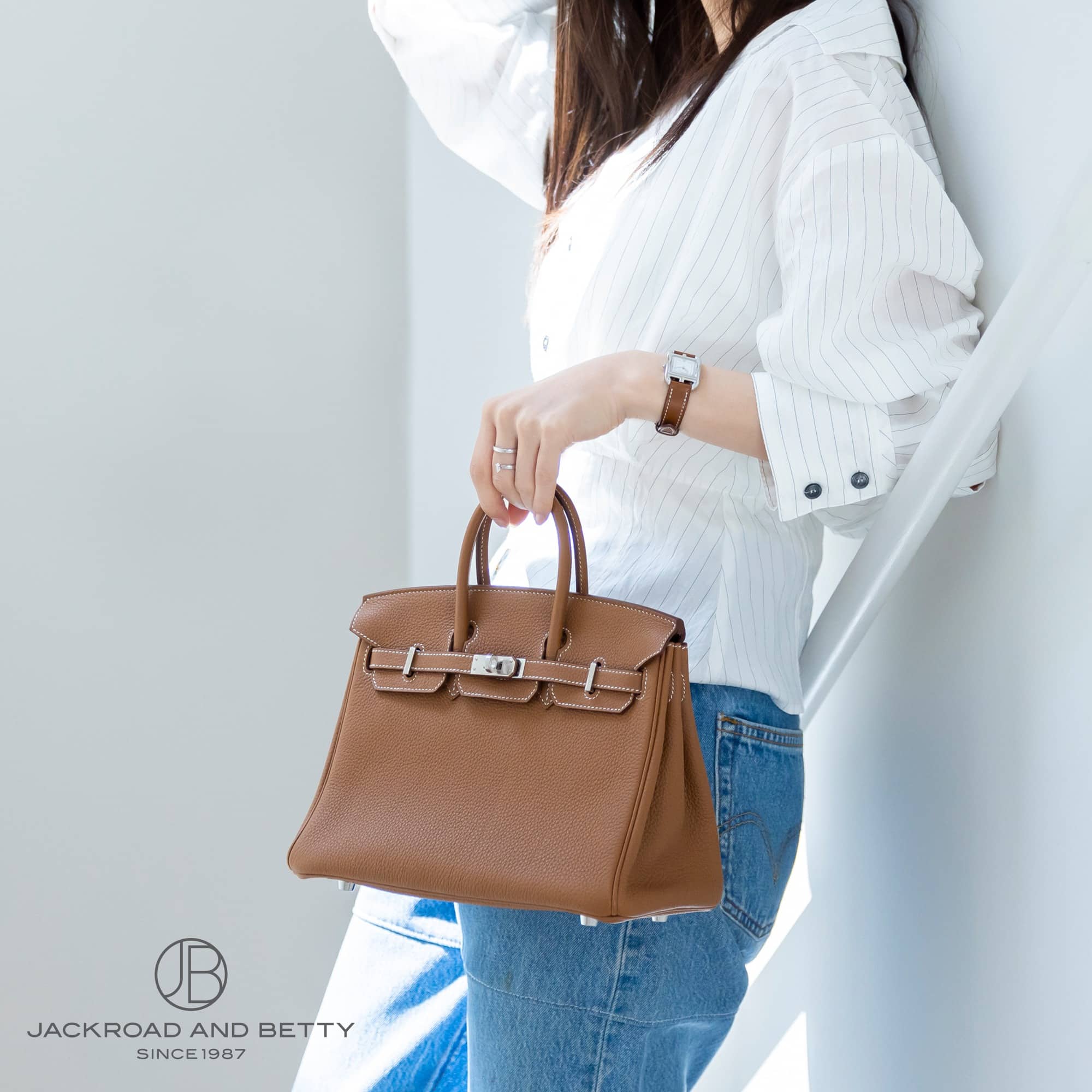 バーキン25 ゴールド ブラウン[H041344CK37] Birkin25 Gold Brown