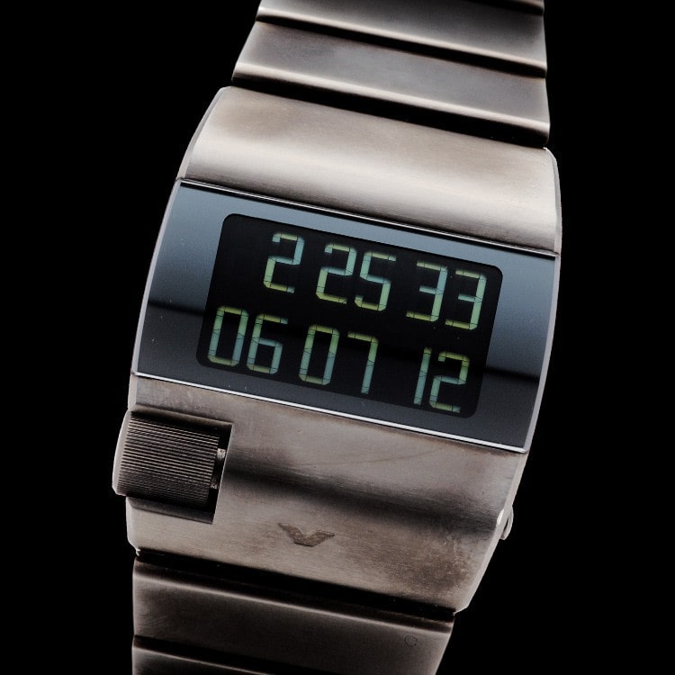 スイス製デジタル腕時計 Ventura V-Tec Delta スイス製デジタル腕時計