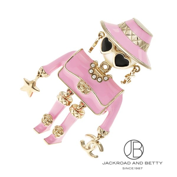 シャネル ドール ブローチ[ABA338 B10497 NN043] Chanel DoLl Brooch