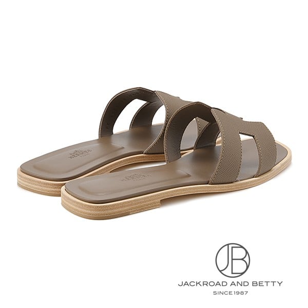 サンダル オラン エトゥープ ベージュ 37[H202272Z] Sandals Oran