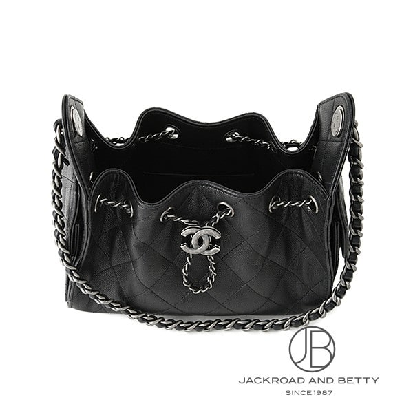 CHANEL 25 ミニ ハンドバッグ ブラック 黒[AS5631 B22713 94305