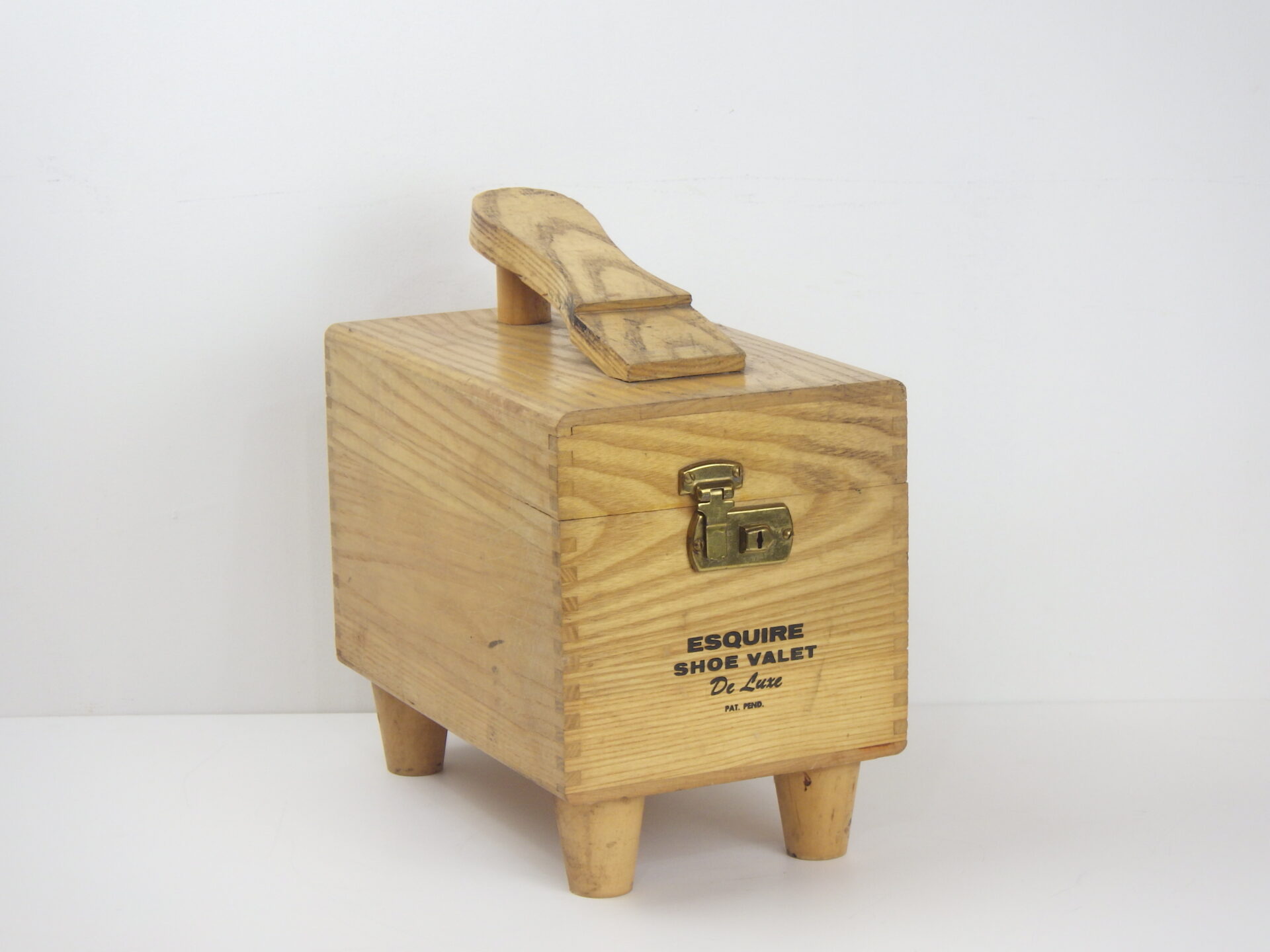 Vintage Esquire Shoe care Chest ビンテージ シューケアボックス B