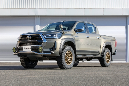 JAOS オーバーフェンダー type-X 未塗装品 ハイラックス 125系｜株式