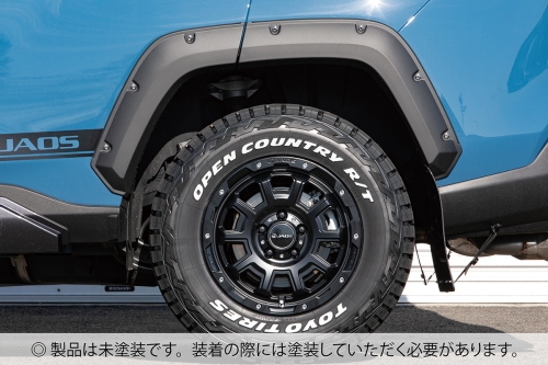 JAOS フェンダーガーニッシュ type-X 未塗装品 RAV4 50系 Adventure