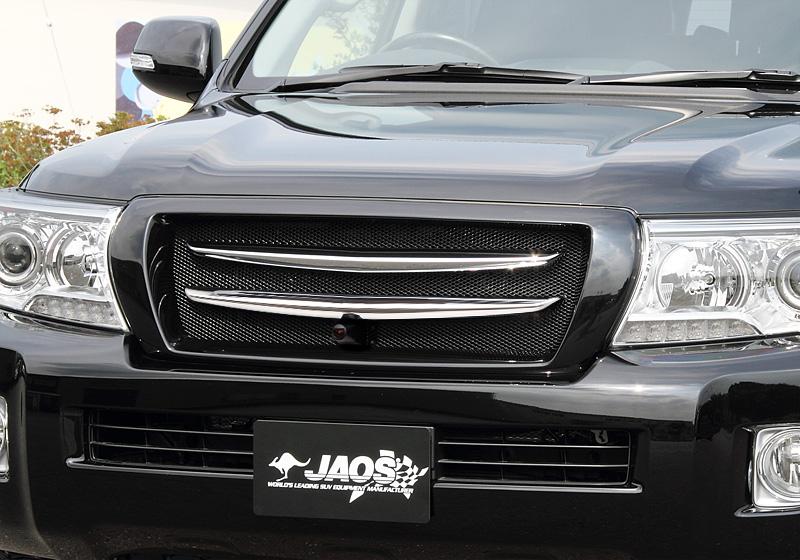 JAOS クロームブレードグリル フロントカメラ付用 ランドクルーザー