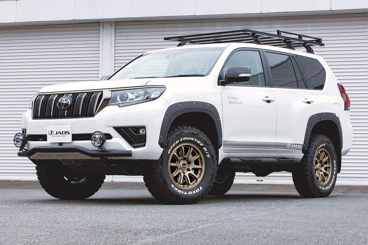 JAOS フェンダーガーニッシュ type-X 塗装品 マットブラック 純正