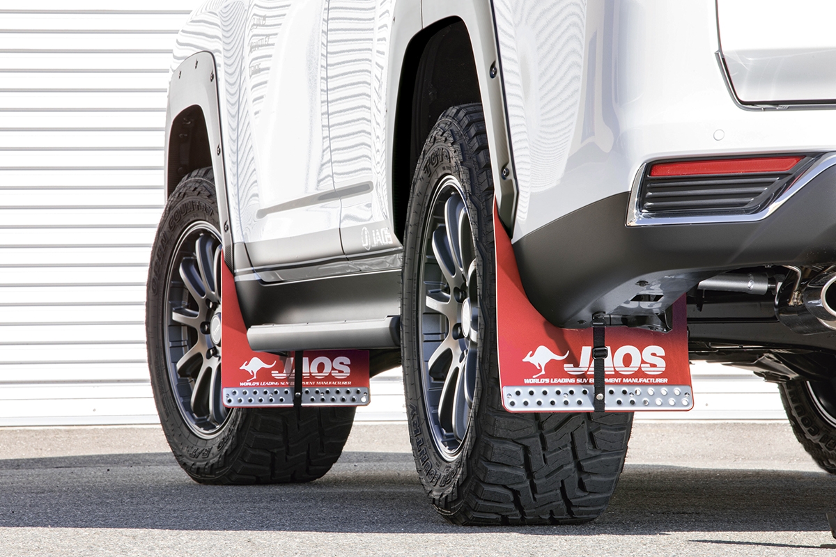 JAOS マッドガード車種別取付キット ランドクルーザー 300系 ZX｜株式