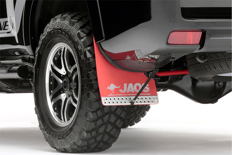 JAOS マッドガードⅢ リヤセット レッド プラド 150系｜株式会社