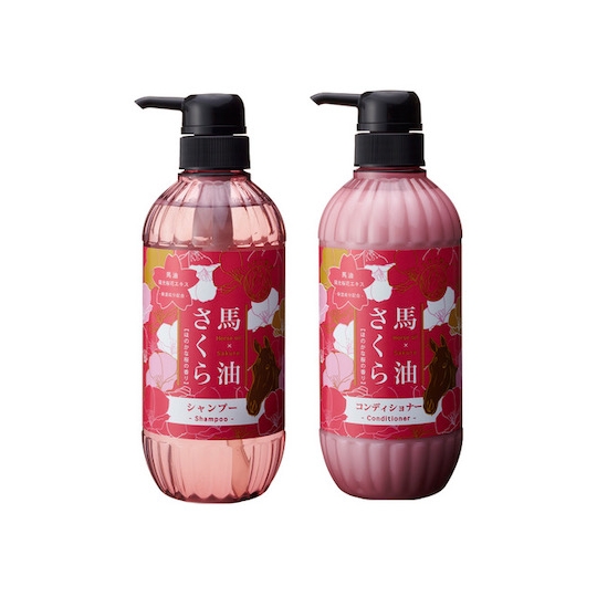 Phoenix Horse Oil Sakura Shampoo and Conditioner | Japan Trend Shop