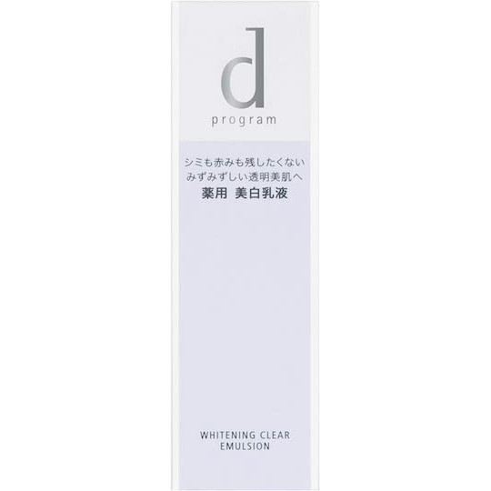 Shiseido d program Whitening Clear Emulsion | Japan Trend Shop