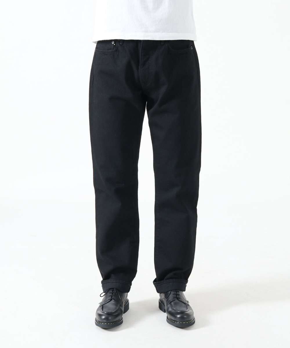 JBJE14143A 14oz Black Classic Straight Selvedge Jeans