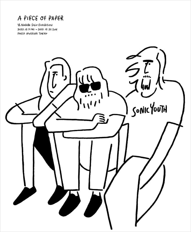 アーティスト長場雄の個展「A PIECE OF PAPER」が、12月9日からPARCO