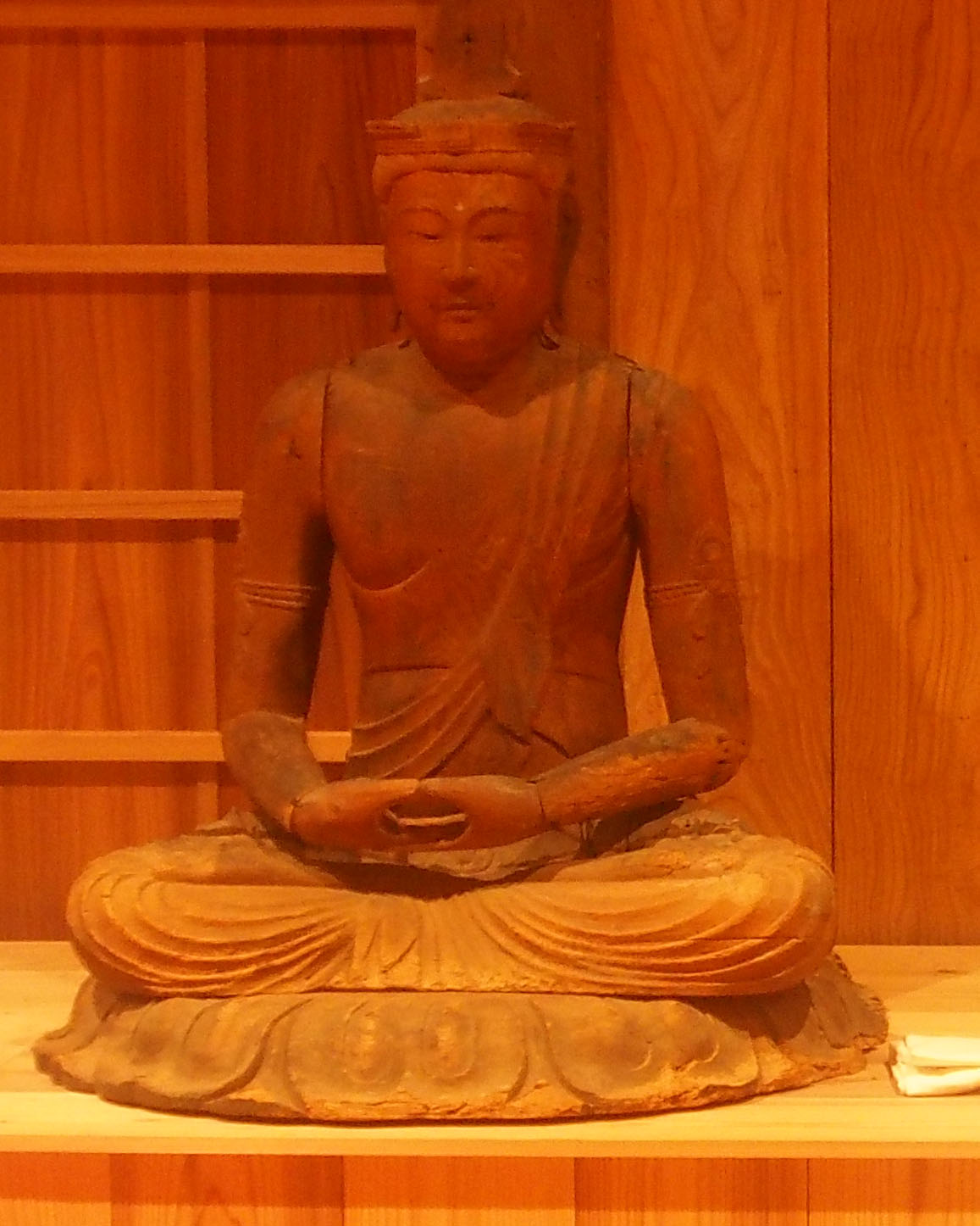 村山浅間神社（富士山興法寺）の彫刻-登山トレッキング初心者の富士山