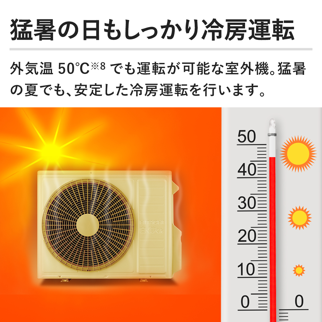 日立 エアコン ルームエアコン 白くまくん HTシリーズ 主に14畳 スター