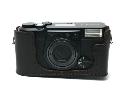 Camera Bag | Case | Strap :: Hand-made leather camera case for