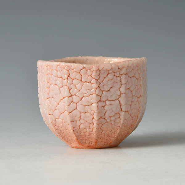 Japan Pottery Net / 紅志野ぐい呑み D