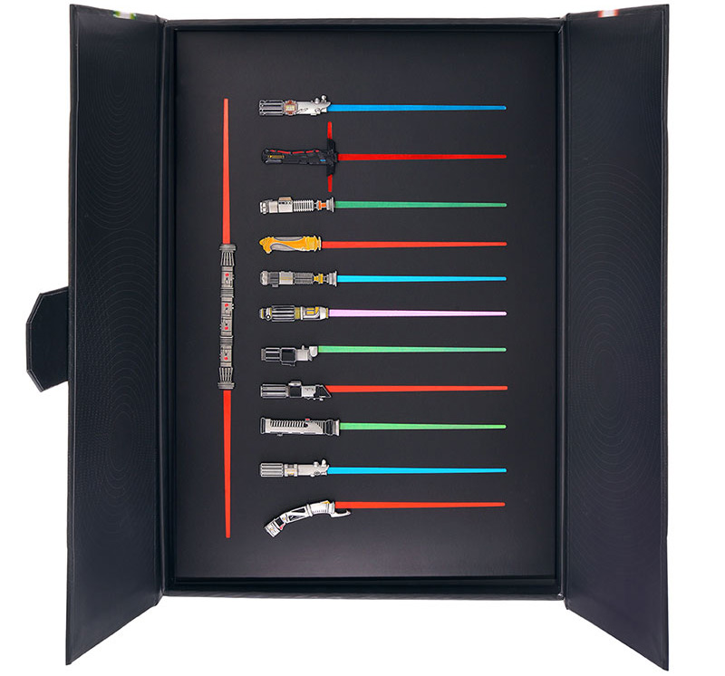 ディズニーストア スター・ウォーズ ライトセーバー ピンバッジセット