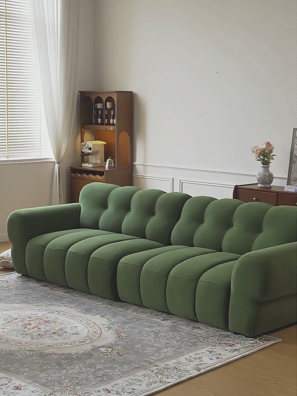 JASIWAY 101.18-Inch Smart Electric Reclining Sofa – Extendable