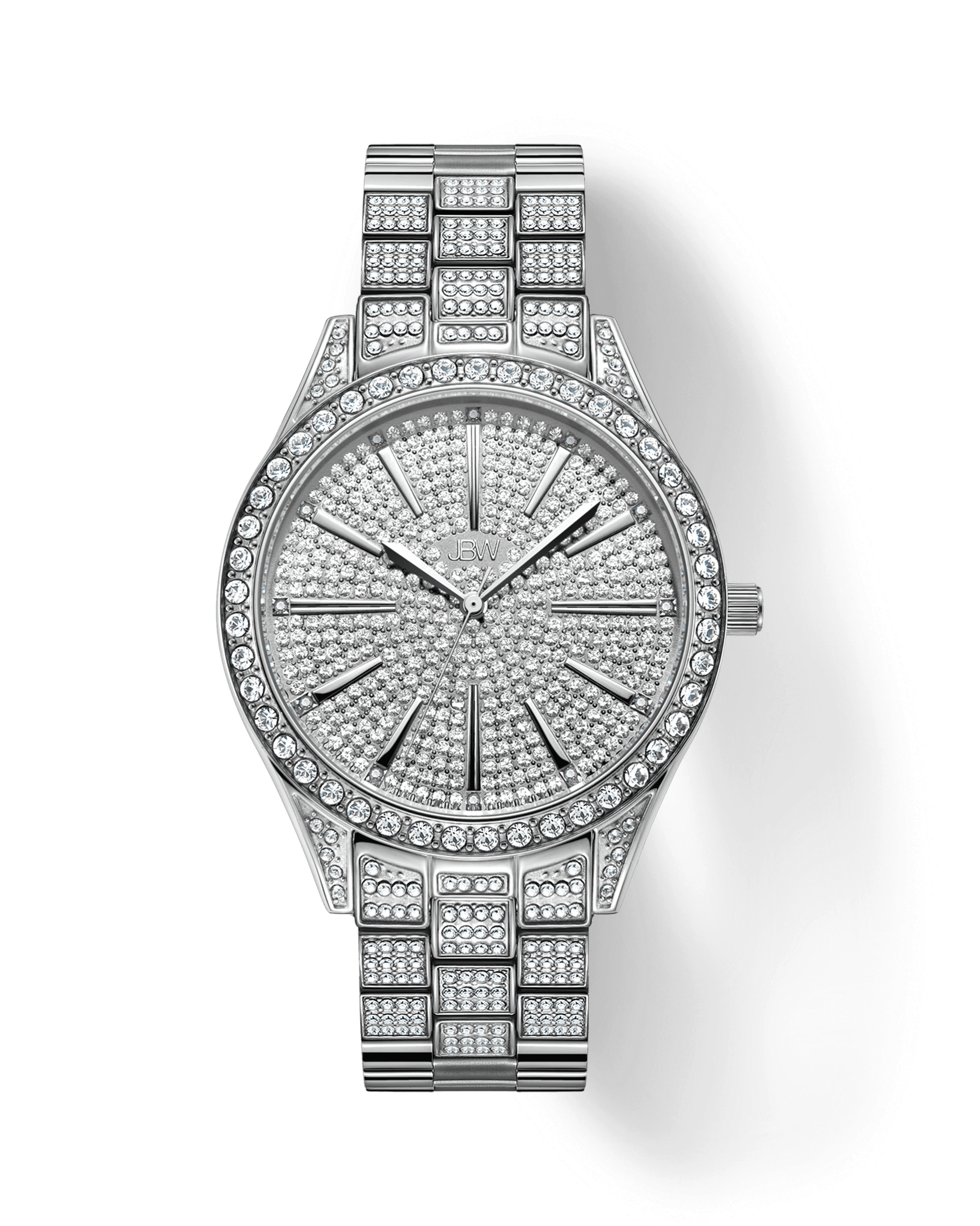 JBW Cristal J6346C | Women's Stainless Steel Swiss Diamond Watch