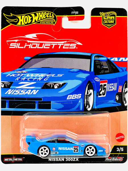 Hot Wheels 2025 Car Culture Silhouettes Nissan 300ZX – Jcardiecast