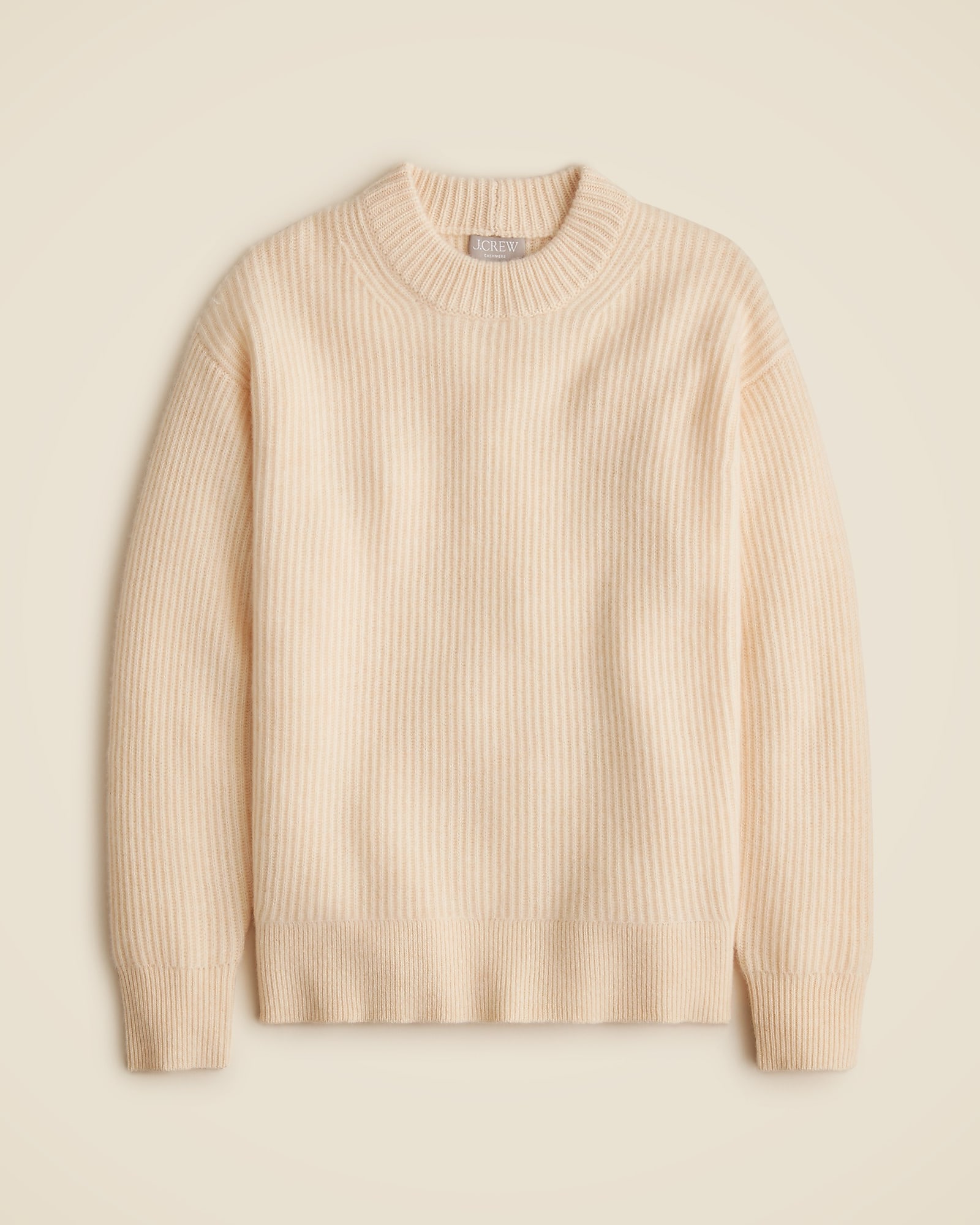 Ribbed Cashmere Oversized Sweater For Women | J.Crew