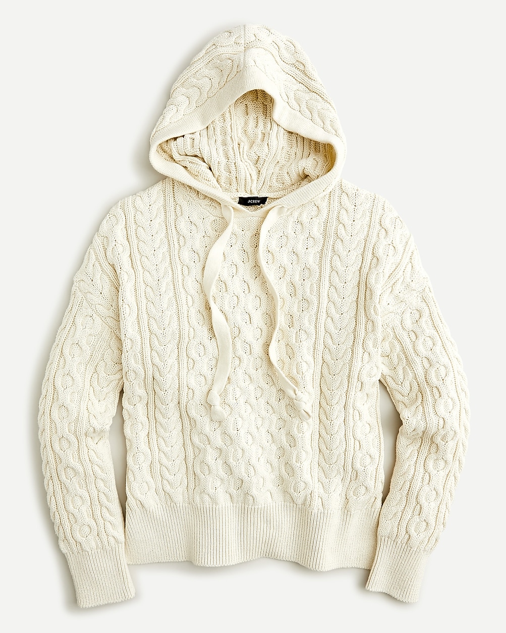 Cable-knit Hoodie For Women | J.Crew