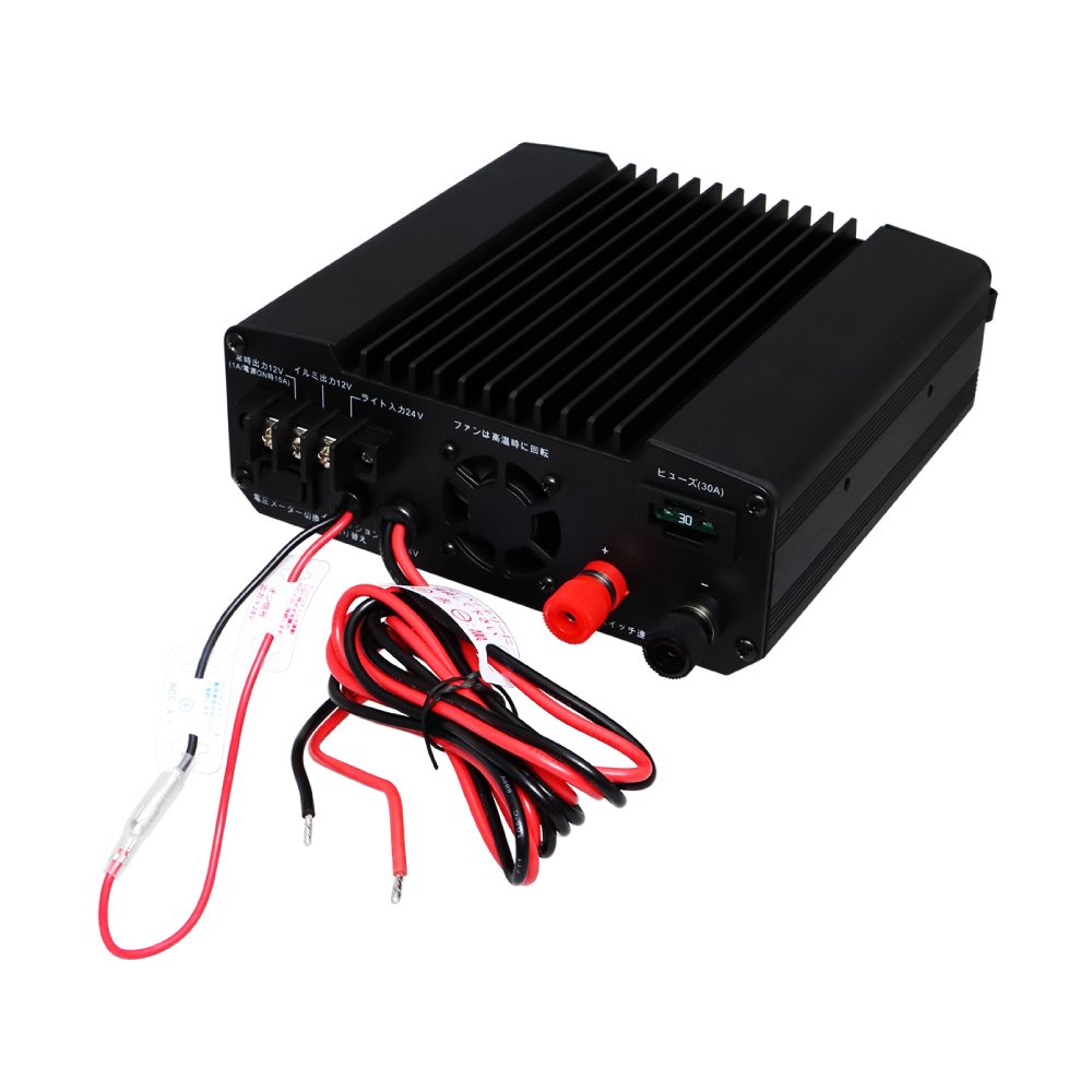 ALINCO】DC/DCコンバーター 24V→12V 30A DT-930M | 株式会社ジェット