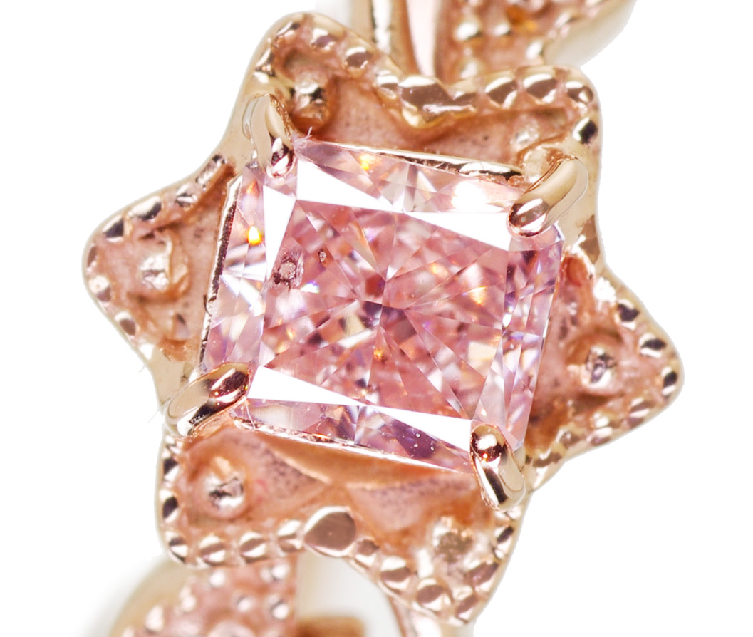 jewel planet 公式サイト / 【大粒ピンクダイヤ】K18PG ピンク