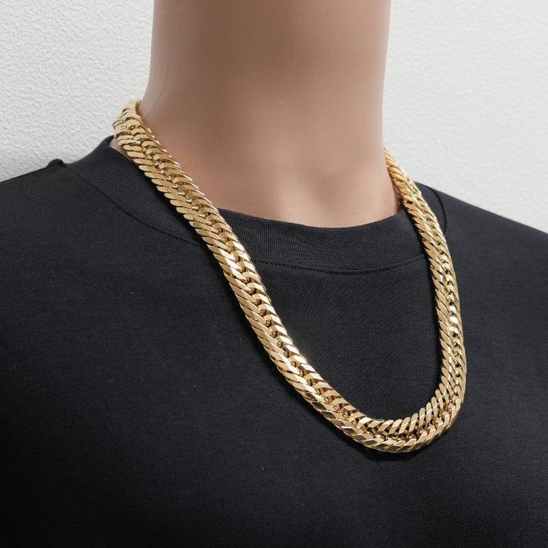 要お問い合わせ】喜平 ネックレス K18 トリプル 12面 300g 60cm 造幣局