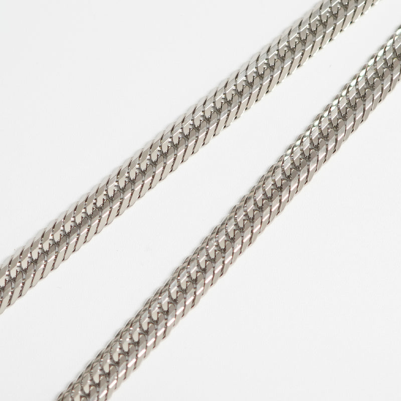 喜平 ネックレス Pt850 トリプル 12面 45g 45cm 造幣局検定マーク