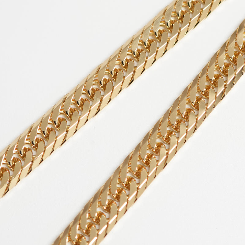 喜平 ネックレス K18 トリプル 8面 100g 50cm 造幣局検定マーク(ホール