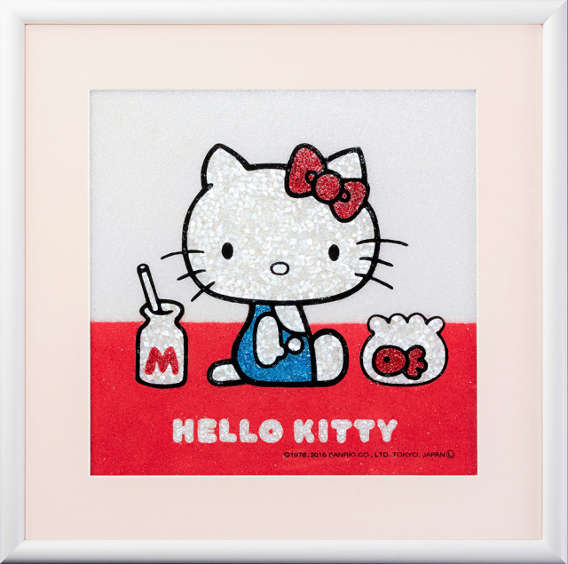 ジュエリー絵画 『ミルク』 ハローキティ