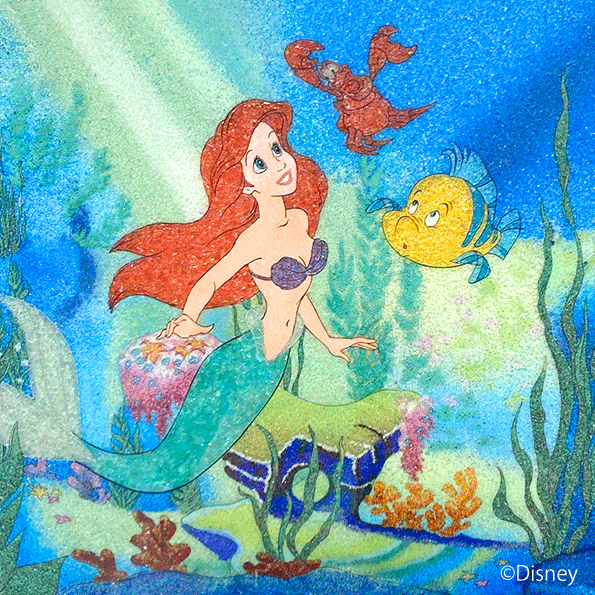 ジュエリー絵画『リトル・マーメイド』2