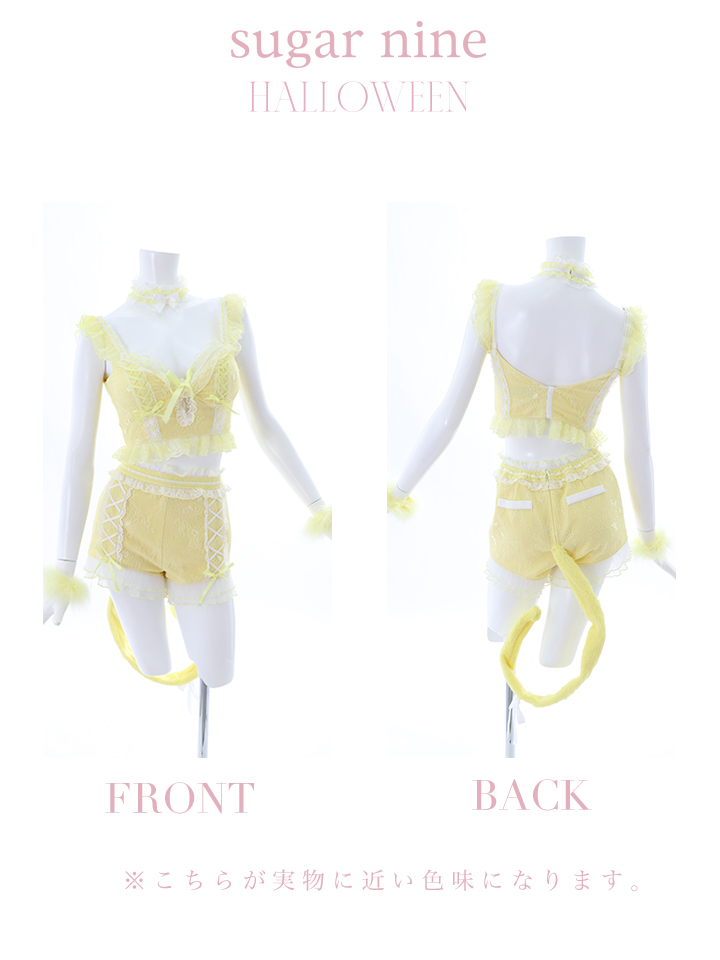 マリームーンコラボ】 セクシーレースキャット【ハロウィンコスプレ6点