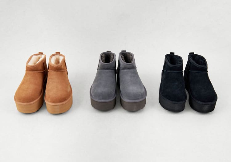 UGGブーツ 厚底“クラシック ウルトラ ミニ プラットフォーム”完全