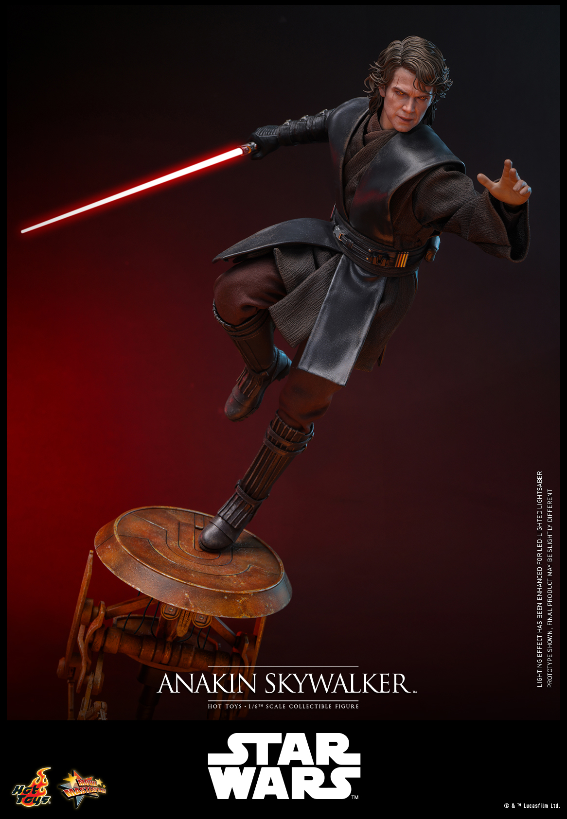 Hot Toys Reveals New Star Wars Anakin Skywalker 1/6 Scale
